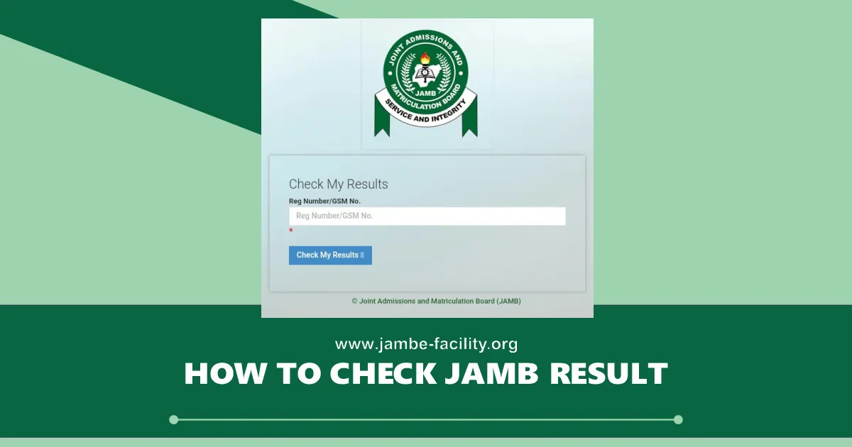 How to Check JAMB 2025 Result - www.jamb.gov.ng