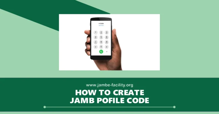 Create JAMB Profile Code for 2025/2026 UTME Registration