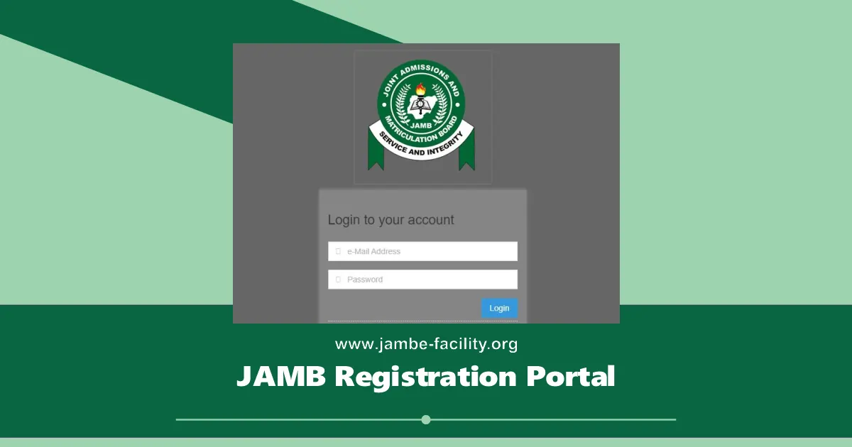 JAMB Registration Portal 2025/2026