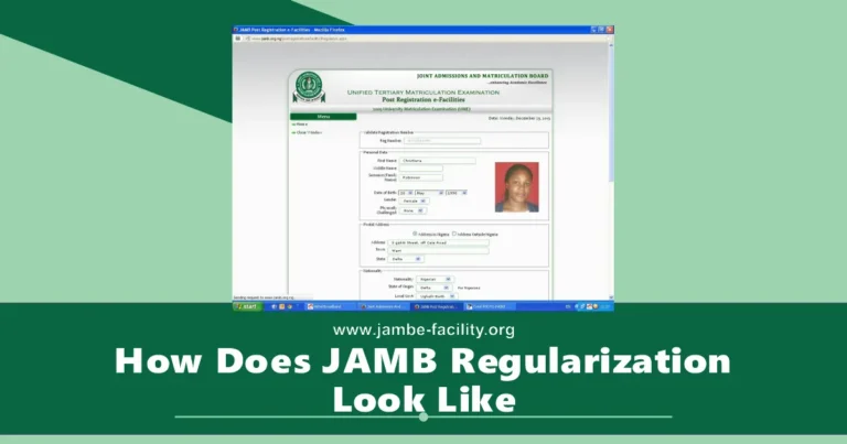 How Does JAMB Regularization Look Like for 2025?