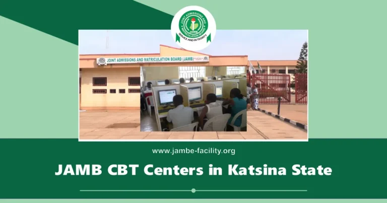 JAMB CBT Centers in Katsina State 2025/2026 Approved List