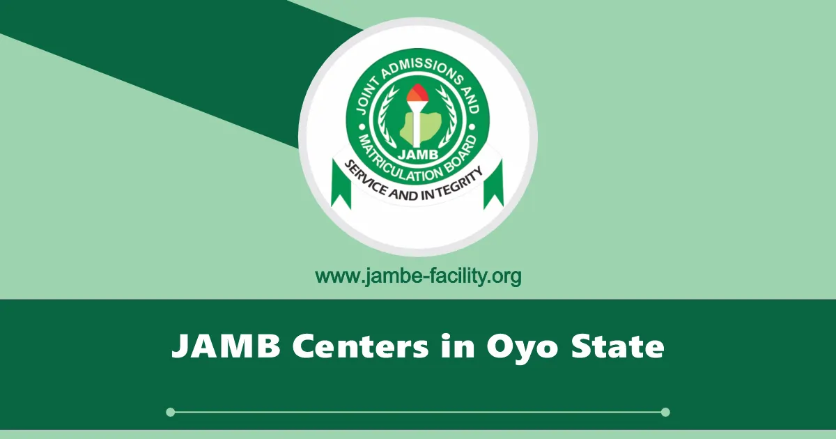 JAMB 2025 Approved CBT Centers in Oyo State